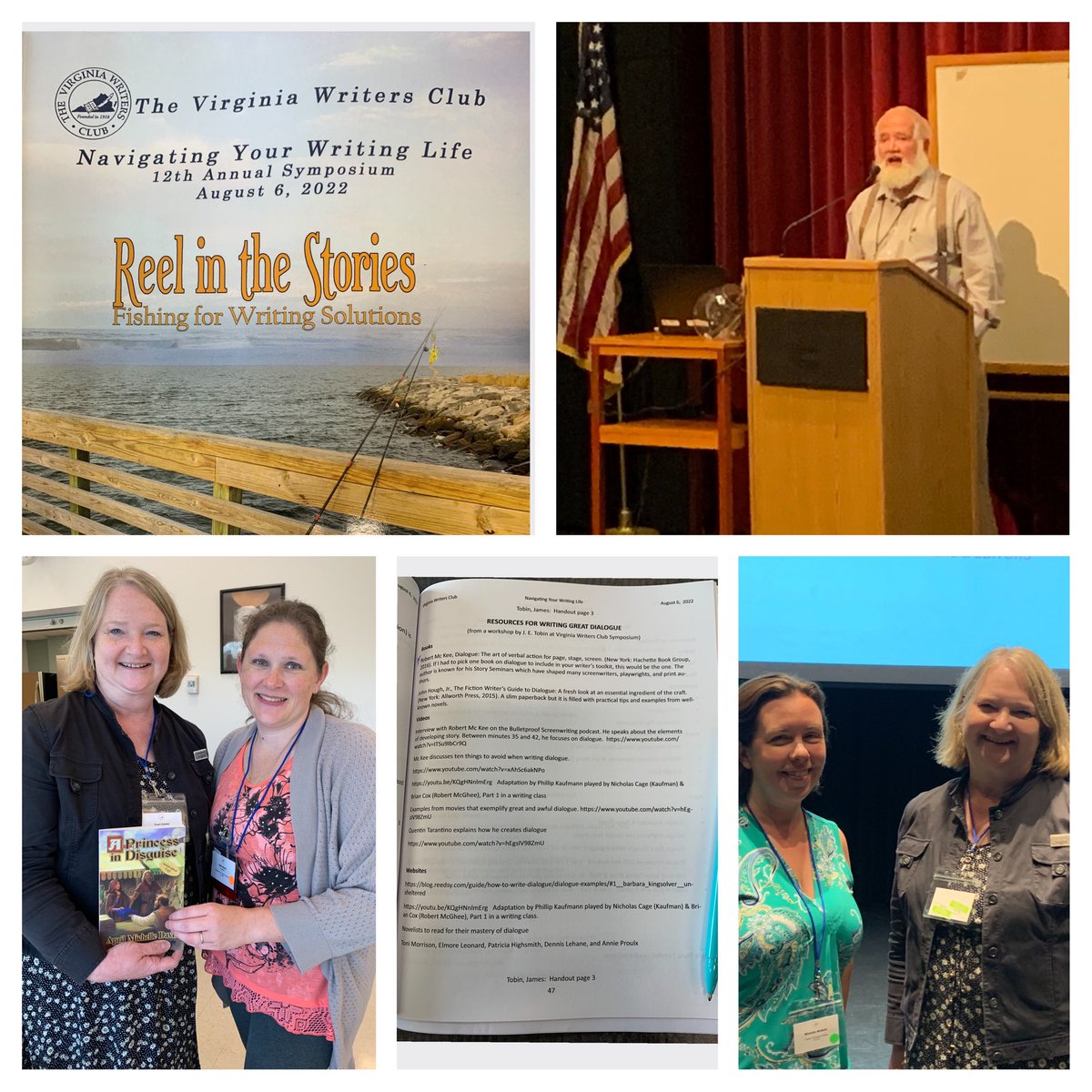 VirginiaWriters's tweet image. @VaWritersClub #virginiawriters enjoyed the successful symposium 2022 &amp;amp; NoVa Club pics with @CarterTraci @MichelleAMcBeth @bharperauthor @EInspirations
