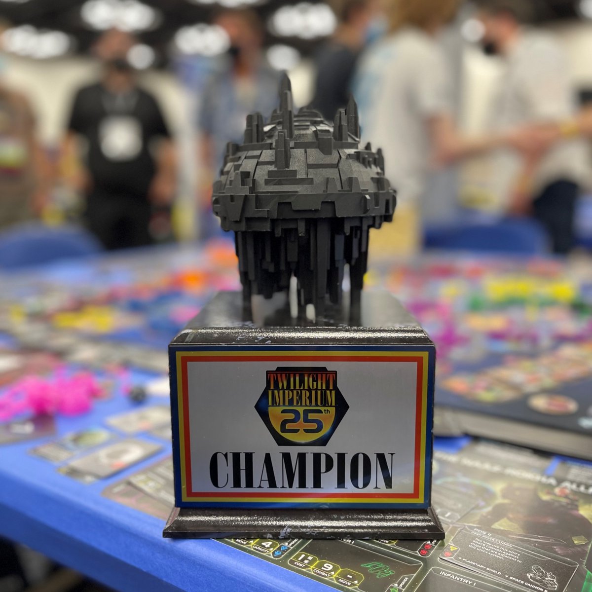 Day 3 of Gen Con has come to a close, and so has the Twilight Imperium 25th Anniversary Tournament! Make sure to watch tomorrow's In-Flight Short for a chance to meet the winner of the tournament and hear about their experience during the 3 days of play!