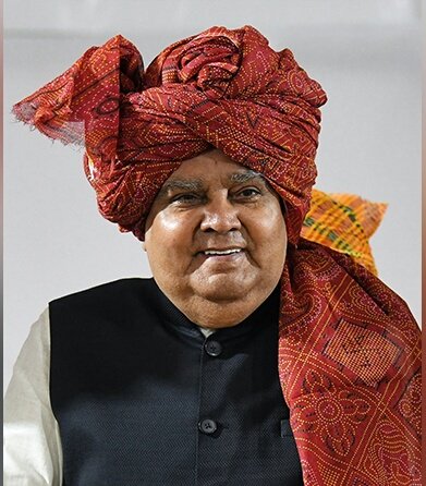 Heartiest congratulations to Shri.#JagdeepDhankar on being  elected the  #VicePresidentOfIndia.

Known as 'Kisan putra',  Sir @jdhankhar1 ji we proud of you and We hope that the mother language Rajasthani will get its respect during your tenure. 

#आपणो_राजस्थान_आपणी_राजस्थानी