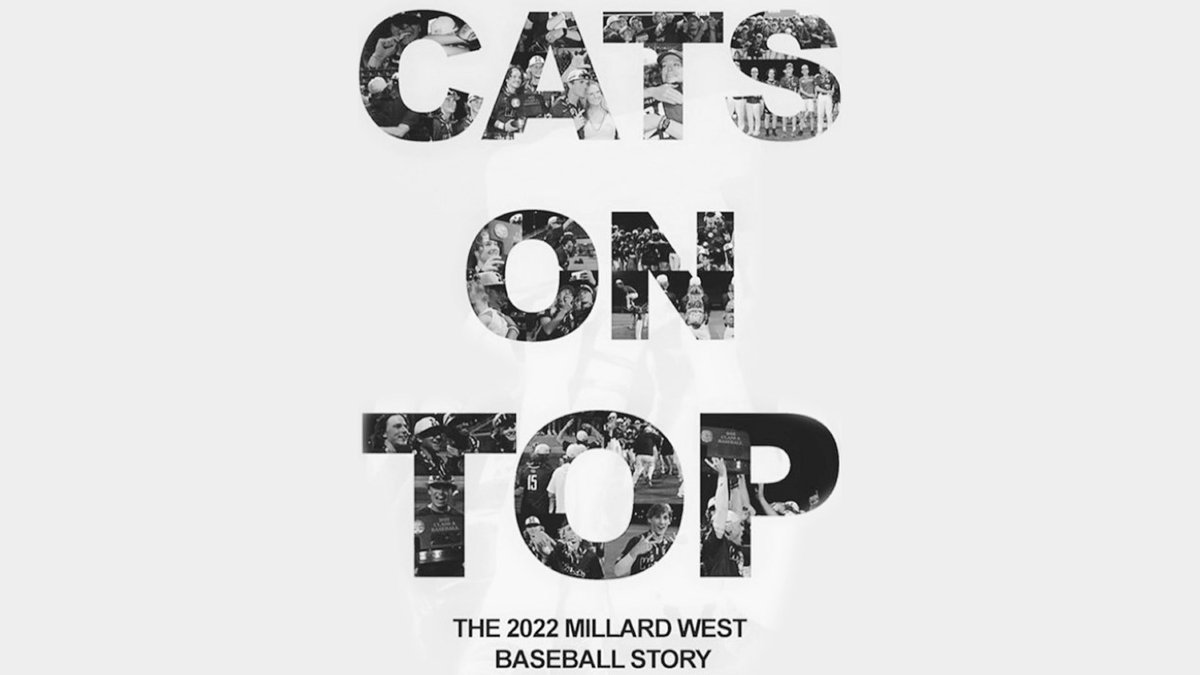It’s finally here.

CATS ON TOP - The 2022 Millard West Baseball Story

youtu.be/PTJcEMeYO4I

Use headphones for the best experience 

#wildcatpower #mwdna #famwily