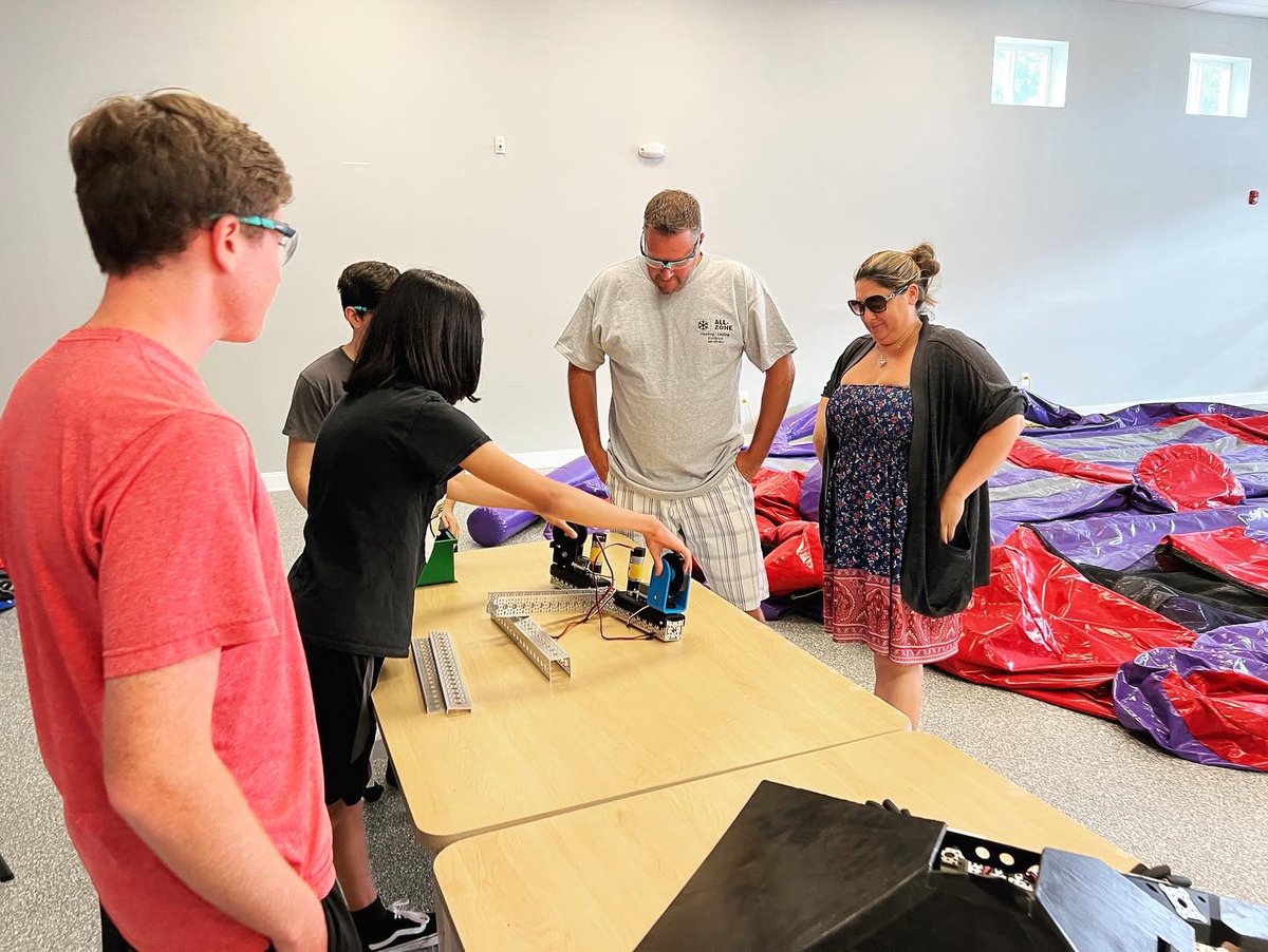 We thank Wayne from All Zone Heating &amp; Air Conditioning for giving us the opportunity to begin progress and funding us with $5,000 for our outdoor all terrain multipurpose robot. We have big plans and are happy to show you progress we’ve already began!