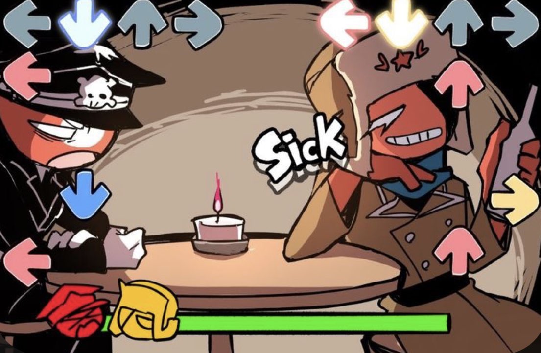 CH_cringe's tweet photo. WHY IS IT FRIDAY NIGHT FUNKIN -☠️ ——
#countryhumans https://t.co/M0vEaKDa5c