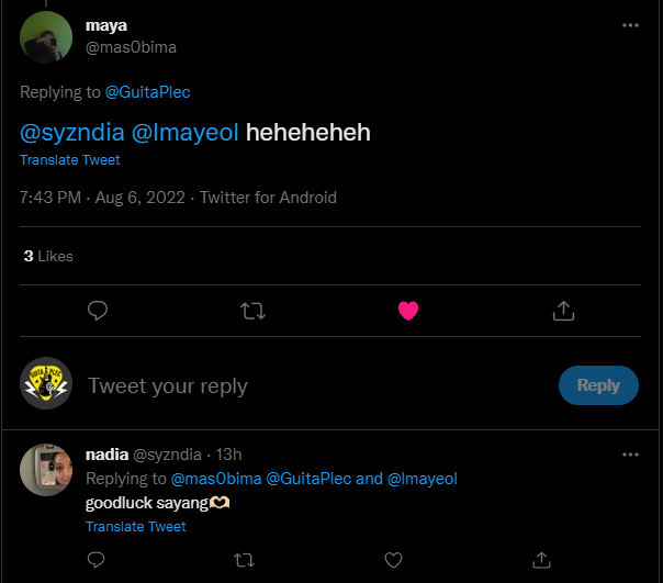 GuitaPlec's tweet photo. Winner 🏆: @mas0bima

✔️ https://t.co/PGYmPqB5mB 

Congratulations!
we will contact you shortly. boleh la enjoy dengan yang tersayang malam ni 🥰✨ https://t.co/pQx7xN93PK
