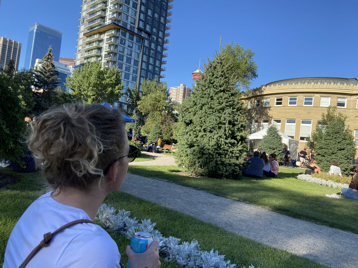 Thanks for putting on a great kick off party in Central Memorial Park, <a href="/yycbump/">BUMP Festival</a>! Looking forward to the rest of the fest. 😎 #yycsummer #yyc <a href="/beltlineYYC/">Beltline Calgary</a>