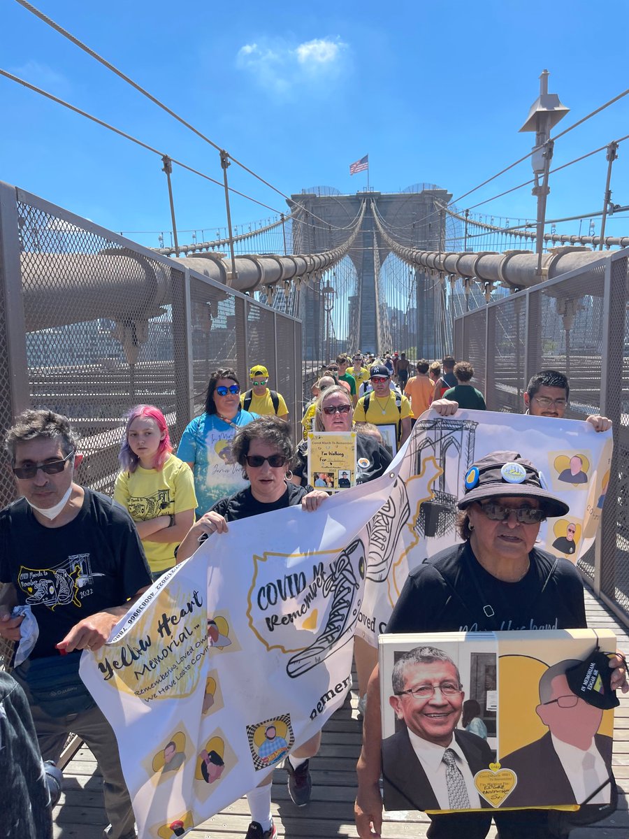 Suzanne Brennan Firstenberg (@sbfirstenberg) on Twitter photo 2nd Annual #MarchtoRemember was amazing. Special thanks to Hannah, Chris, Rosie and all the organizers. The work of remembrance continues!
@survivorschange <a href="/inamericaflags/">In America Flags</a> <a href="/TheWHN/">World Health Network</a> @lovingmemory19 <a href="/FamiliesUSA/">Families USA</a> <a href="/mayamcnulty/">Maya McNulty</a> @unitybandsorg #ForeverYellow #SupportCOVIDSurvivors 2nd Annual #MarchtoRemember was amazing. Special thanks to Hannah, Chris, Rosie and all the organizers. The work of remembrance continues!
@survivorschange <a href="/inamericaflags/">In America Flags</a> <a href="/TheWHN/">World Health Network</a> @lovingmemory19 <a href="/FamiliesUSA/">Families USA</a> <a href="/mayamcnulty/">Maya McNulty</a> @unitybandsorg #ForeverYellow #SupportCOVIDSurvivors