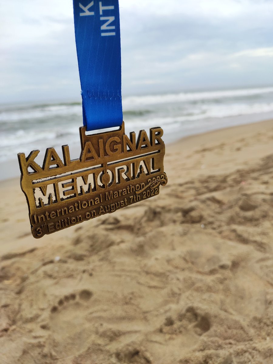 AbhiBSarda's tweet photo. Thank you @K_Marathon_ for organizing this wonderful event... It felt good to be back on the roads after a long gap of 2 years... #ChennaiRun #LoveRunning https://t.co/1sU1Ov4am8