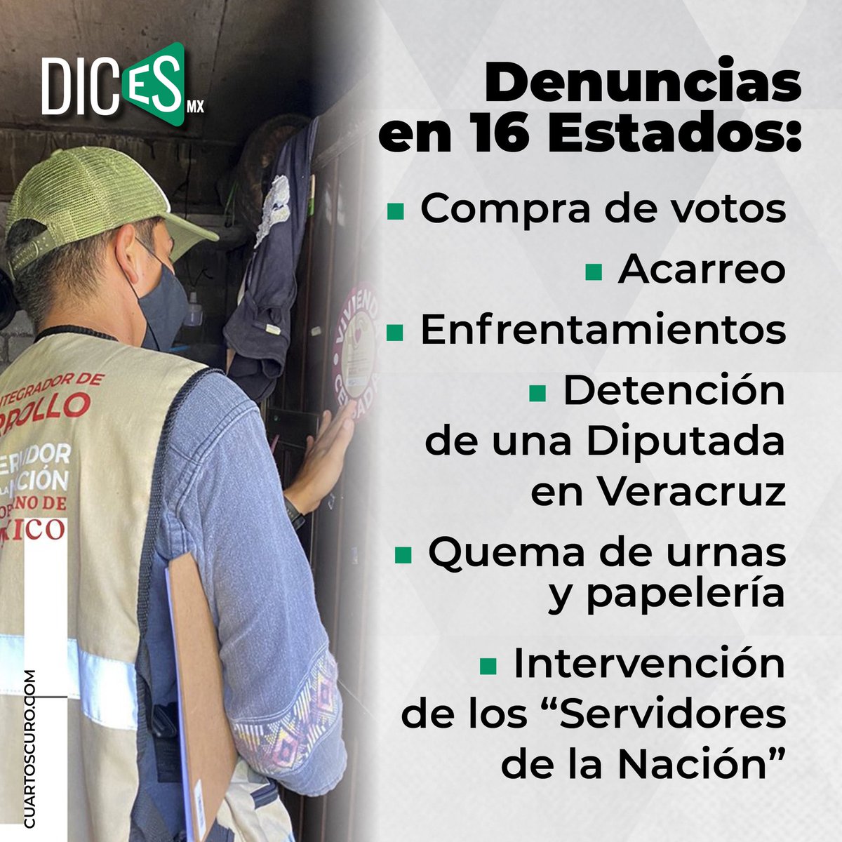 dicesmx's tweet photo. 🚨 ¿Cómo transcurrió el proceso interno de #MORENA? 

#YTúQuéDices #DicesMx https://t.co/1itYgu48uU