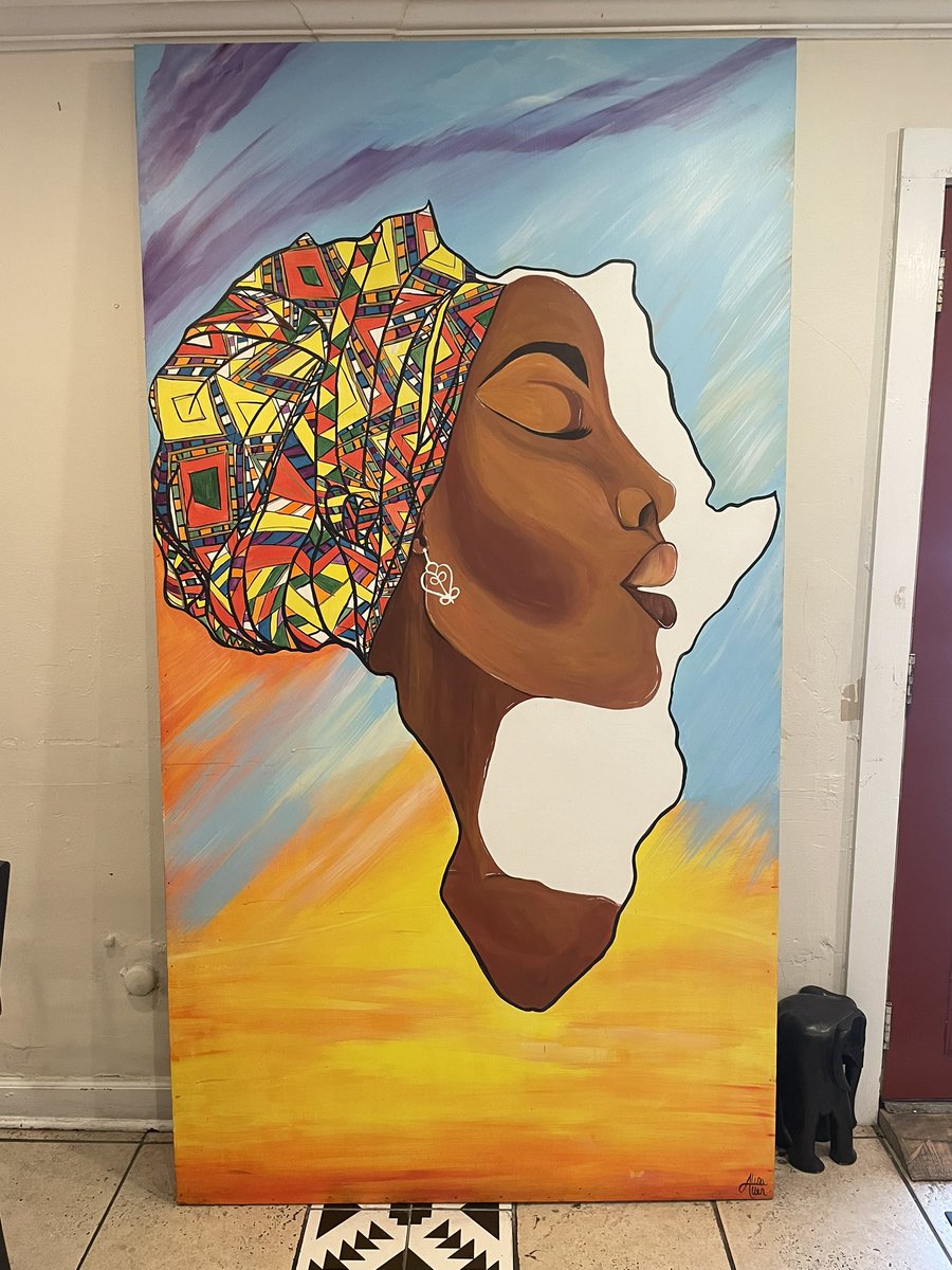kingbrentley's tweet photo. My favorite painting at @AddisNOLA https://t.co/vRT0rv6Vuo