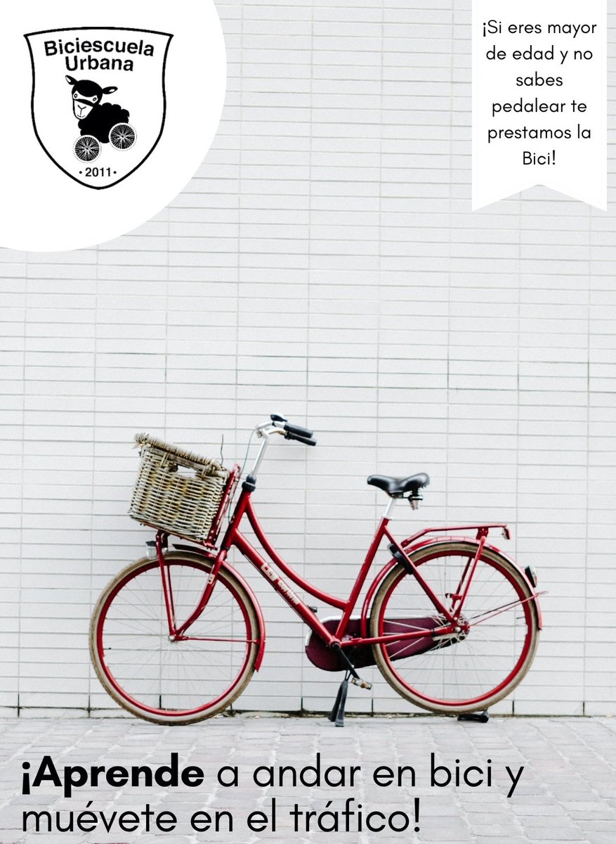 En nuestra red de Instagram publicamos un video para que sepan lo que hemos venido haciendo a lo largo de muchos años en Caracas.

instagram.com/reel/Cg8BgL5gK…

¿No sabes pedalear? ¿Te gustaría aprender a hacerlo? Te tenemos la solución.

¡Siempre a tiempo! ¡Nunca es tarde!