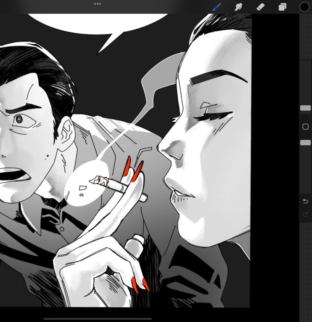 Some background character panels that I like