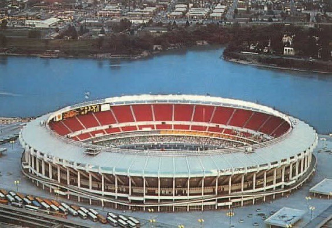 What was the first ballpark where you saw a major league game? I’ll start: Riverfront Stadium.