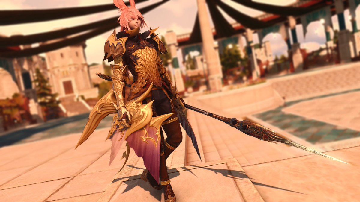 Finally made a dragoon glam that I will probably never use because I barely play dragoon 😭