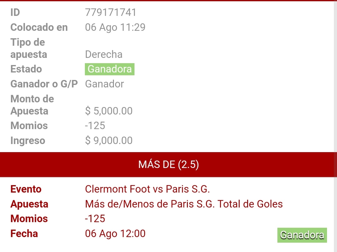 ChapitoApuestas's tweet photo. SE PRENDIÓ EL CERRO 🔥🔥🔥🔥!!!

DÍA PERFECTO EN MI GRUPO PREMIUM ✅✅✅!!!

Más de 3000 Chingones nos la pasamos cobrando todo el día hoy 😅!!

Bien hecho mis Chingones, chulada Caraaajo 👊!!!

Si me llenan de ❤️'s, mañana tendremos otro Día Perfecto. He dicho !!! https://t.co/oe3JzjbJbn