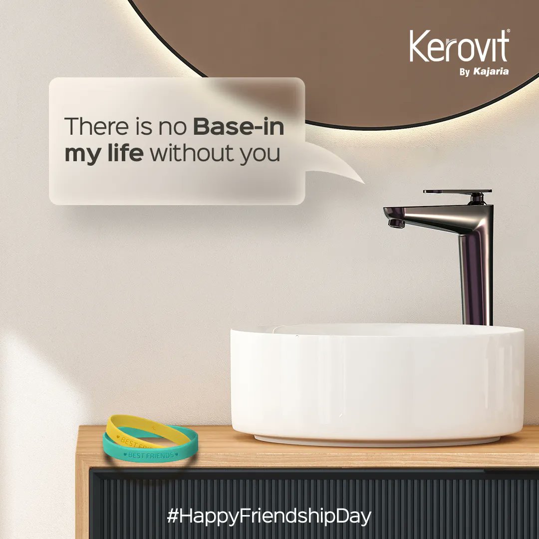 KerovitIndia's tweet photo. It is always a true friend who participates in your flow.
#HappyFriendshipDay ✨
#kerovitbykajaria #kerovitisfreedom #AurumCollections #FreedomFlow #Friends #BFF https://t.co/ns3Ggkx8Og