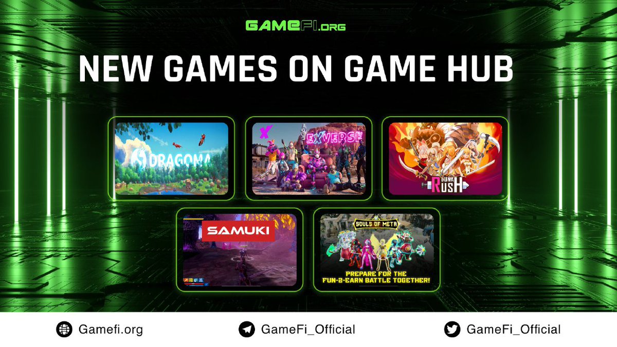 🎉 Luna Rush joins the ecosystem through GameFi.org Game Hub.

x.com/GameFi_Officia…