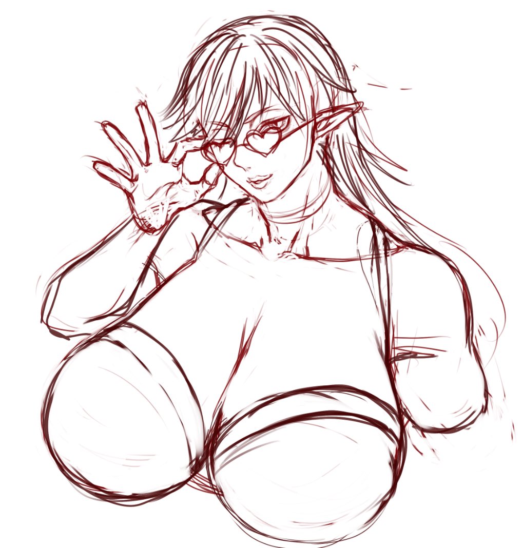 ギャル描くの苦手すぎて苦戦してr 