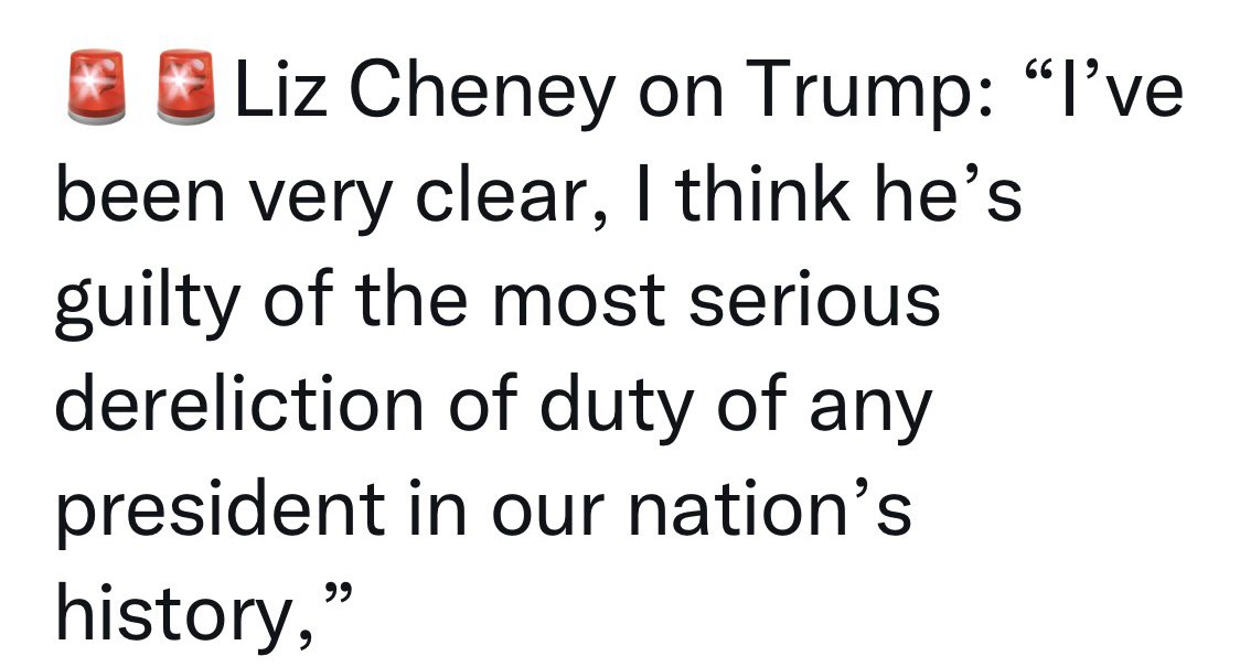 dianeeldredge99's tweet photo. @Redistrict @gtconway3d The Truth must be shouted from the roof tops!Thanks #DickCheney #TrumpIsGuilty @Liz_Cheney’s Courage is remarkable and will be remembered 🇺🇸 the question is will the Voters do the Right Thing? 🙏🙏🙏 I’m praying they will #VoteForLizCheney #CountryOverParty https://t.co/MleCUjFUo0