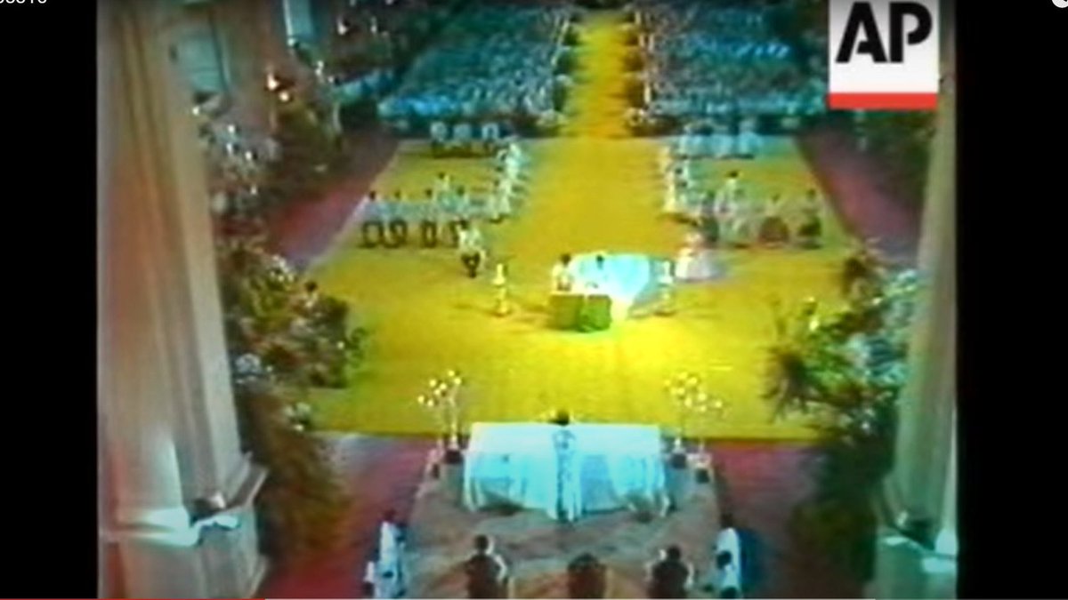 SaltAndReality's tweet photo. In '83 Imelda Marcos tried to upstage Charles &amp; Diana's wedding with that of Irene &amp; Greggy's. She spent $10.3M building a new airport&amp; hotel, booked a cruiseliner for guests, imported an Austrian carriage &amp; Moroccan horses &amp; turned the town of Sarrat into a Spanish Colonial town https://t.co/YoRqpTP6Hs