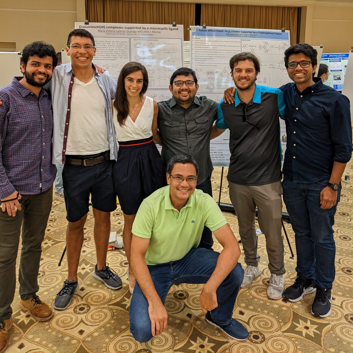 After a few years of absence, the Murray group is back at @fame2022 ! Good job to our group members who presented their work: Will, <a href="/JuanFTorresGon1/">Juan F Torres González</a> , Victoria and Subhadeep!