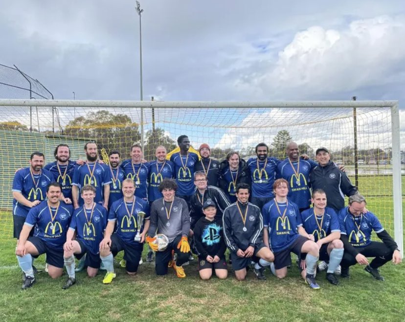 BASLeague's tweet image. Congratulations to the winners!

League 1 Womens winners - @coltsunited_fc 

League 2 Mens winners - @SwanHillSoccer1 

League 2 Womens winners - Kyneton District Soccer Club

Youth winners - @SheppSouth