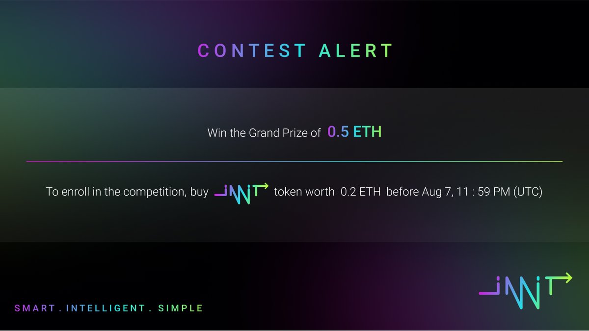 Innit4TheTech's tweet photo. $INNIT Buy Contest Raffle

From Monday we are making INNIT Platform HOLDERS ONLY. 

To promote new users we have a 0% BUY tax, and an ongoing buy contest until Aug 7th, 11:59 PM UTC

come join us at https://t.co/Oi0dUHeOtN

#giveaway #buycontest #crypto #innit4thetech https://t.co/DtdrwWTPZz