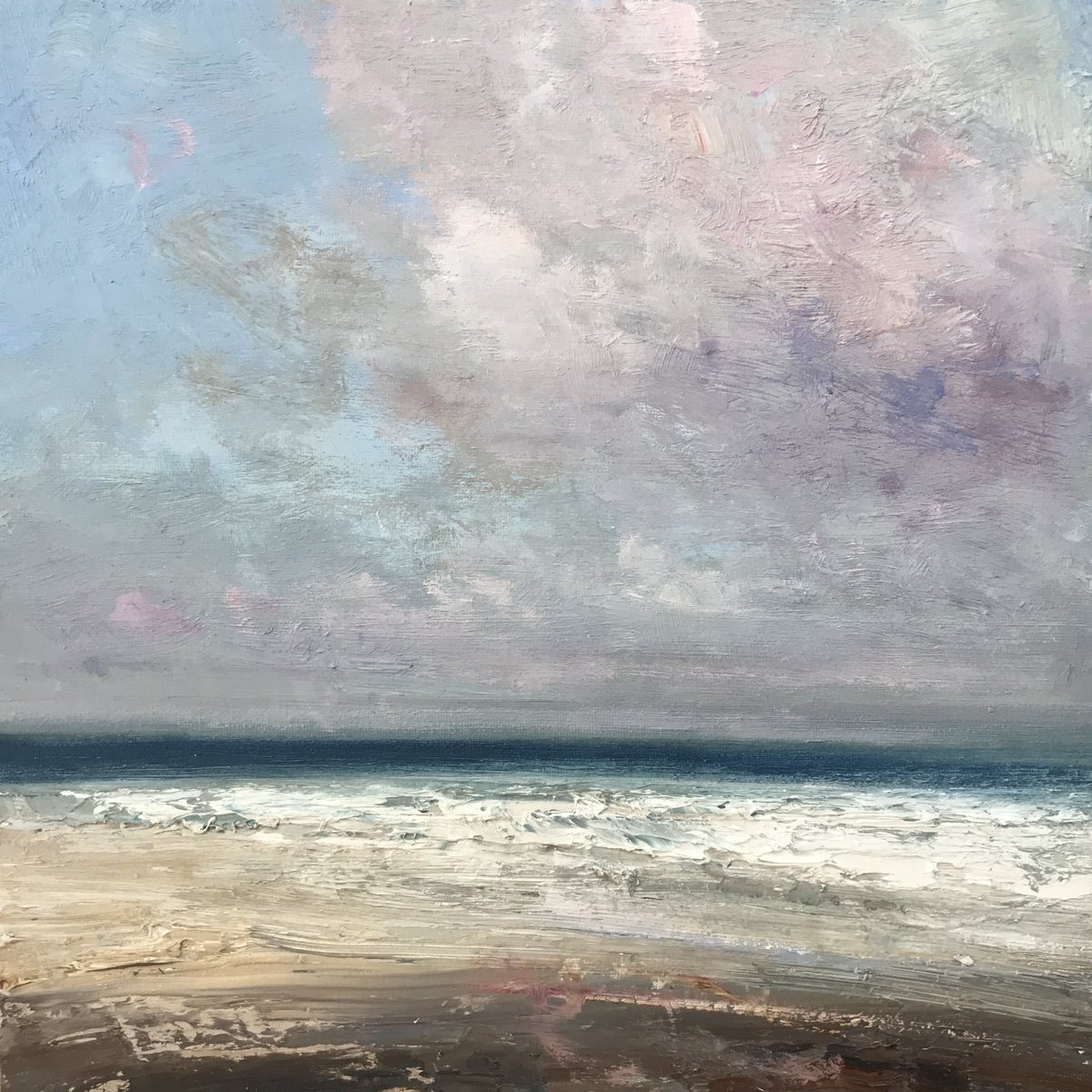 Late afternoon, Oil on panel 12”x 12”
Private collection 

#art #ArtOfTheDay #painting #northnorfolk #norfolkartist #Seacape #cloudscape #oilpainting #Artist #paintingoftheday