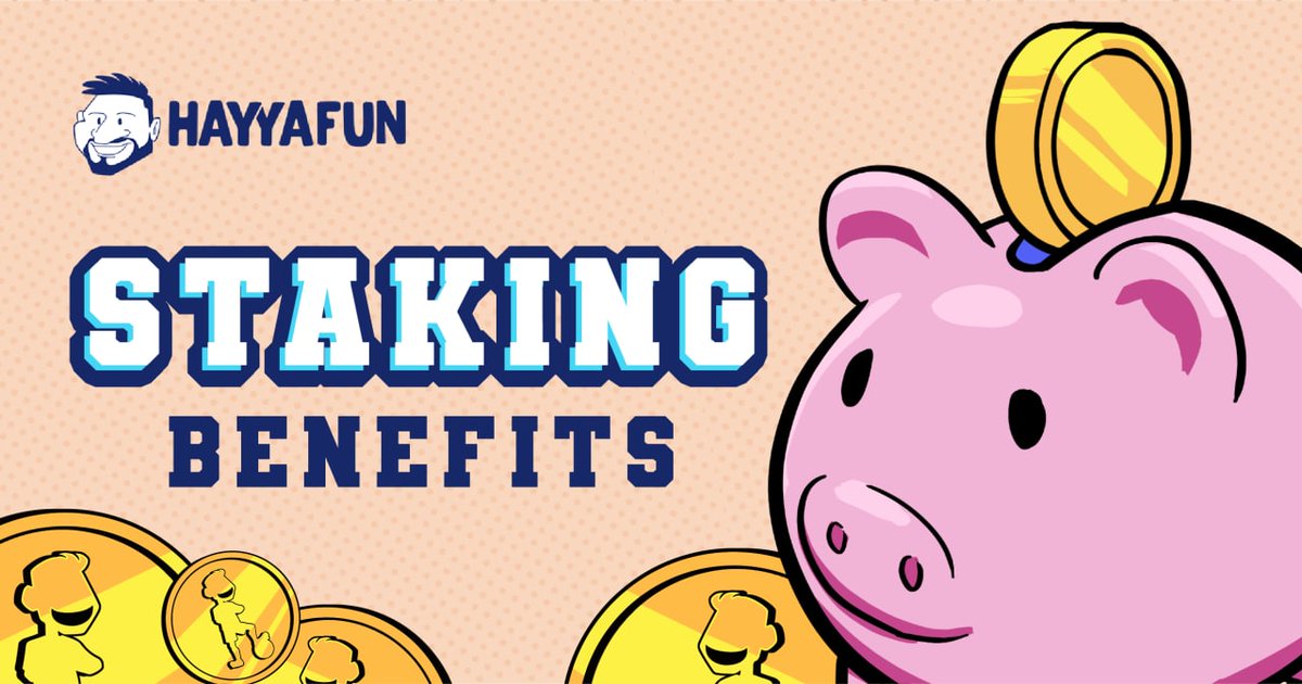 HayyaFun's tweet photo. ๐ธ๐ณ ๐ STAKING SYSTEM ๐ ๐ธ๐ณ
โ๏ธ In #HayyaFun, users can generate income in through the Staking system.
โ๏ธ Staking is the process of holding tokens in a digital wallet for the sake of profit.
Visit HayyaFun's Whitepaper for a better understanding: https://t.co/B6iYsB8Ygv https://t.co/qEJJwcqqwn