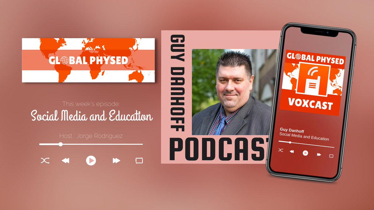 PhysedNow's tweet photo. π #GlobalPhysEd Podcast ποΈ
Social Media and Education
with @GuyDanhoff
iTunes: https://t.co/vGlyfwWqZB
Spotify: https://t.co/1Mi4OhGQIe
Podcast site:
https://t.co/GzZpbYBtAl
Patreon: (help support the show)
https://t.co/lFr8jtsYqy
#PhysEd #GlobalPhysEd #HealthEd https://t.co/cXZCUyoTFo