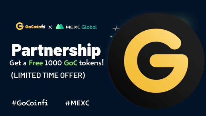 cryptoxfire's tweet photo. GoCoinfi✖️MEXC Partnership #Airdrop 🥳

⏰ End on August 20th
🎁 1000 $GoC token each | 5000 Lucky winners

✅ Fill New Form: https://t.co/JLXhidsHLd

⏳ LIMITED TIME OFFER

$GoC #Web3 #Airdrops #Crypto #GoCoinfi #MEXC #DeFi #Giveaway #BNB  #Binance  #NFTs #Airdrop #crytocurrency https://t.co/uP9l2Lb5px