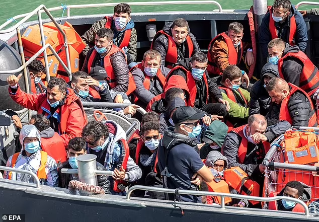 All these fit young men deliberately threw away their IDs into the Channel so we have no idea where they come from or if they have a criminal past🙄

Anyone who thinks they have a right to be here, apart from being utter fools, should be made to house them &amp; pay for their upkeep