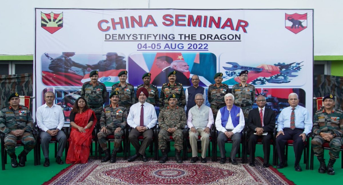 Happy and humbled to be part of the deliberations on #china organised by Indian Army's @EasternCommand_IA and hosted by IV Corp @GajrajCorps_IA headquartered in #Tezpur. #china #indiachinastandoff #indiachina #Tibet #easternladakh @girmanipal @MAHE_Manipal @DoRMAHE_Manipal