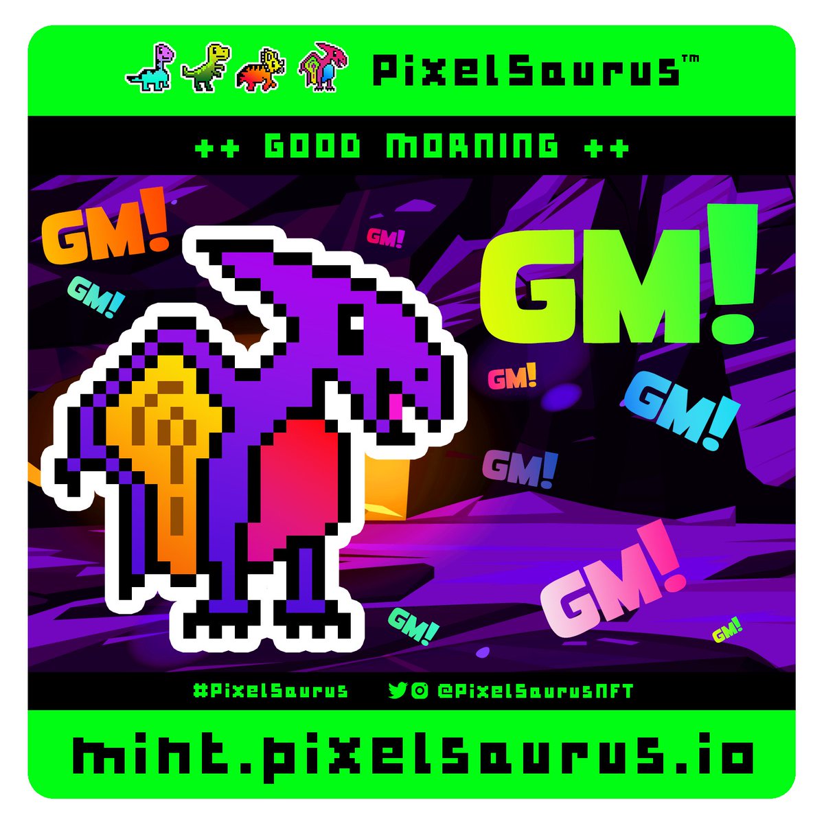 PixelSaurus® tweet media