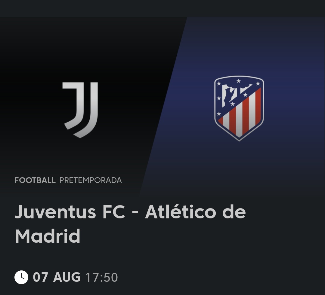 Atlético 🆚 Juventus sera diffusé sur La Liga Sports TV (appli gratuite) à 17h50 

#AtletiJuve