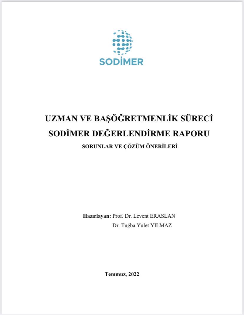 uozguler's tweet photo. Kariyer basamakları sistemi hakkındaki @SodimerTr raporu.
Akla, bilime aykırı ve kurumsal barışa dinamit koyan bu ucube #sınaviptalosun https://t.co/RiDkqGC1fa