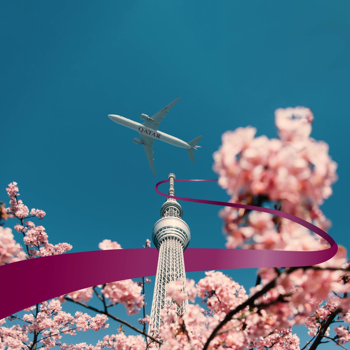 Fly to #Tokyo with us and visit the magnificent Skytree for sweeping views  of the Japanese capital. #Japan, image size:1200x1200