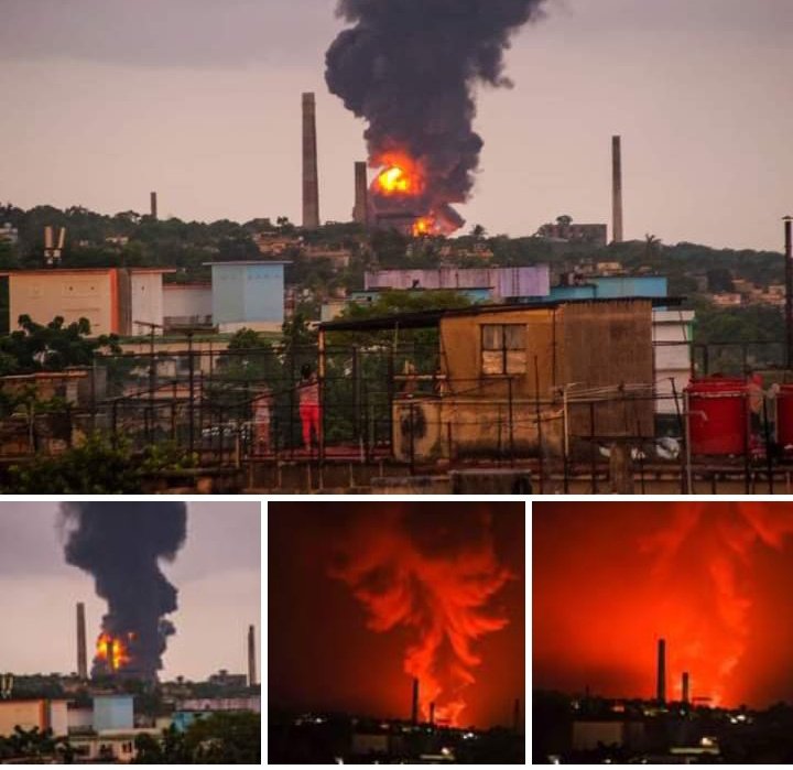 Anthoh08's tweet photo. #Cuba así como #Chernobyl en su tiempo: fuego , dolor , tristeza , llantos y desesperación , No estás sola matanzas , no estás sola  #Cuba. 

#MatanzasNoEstaSola #MatanzasFuerzas https://t.co/JZ7rc9TsAf
