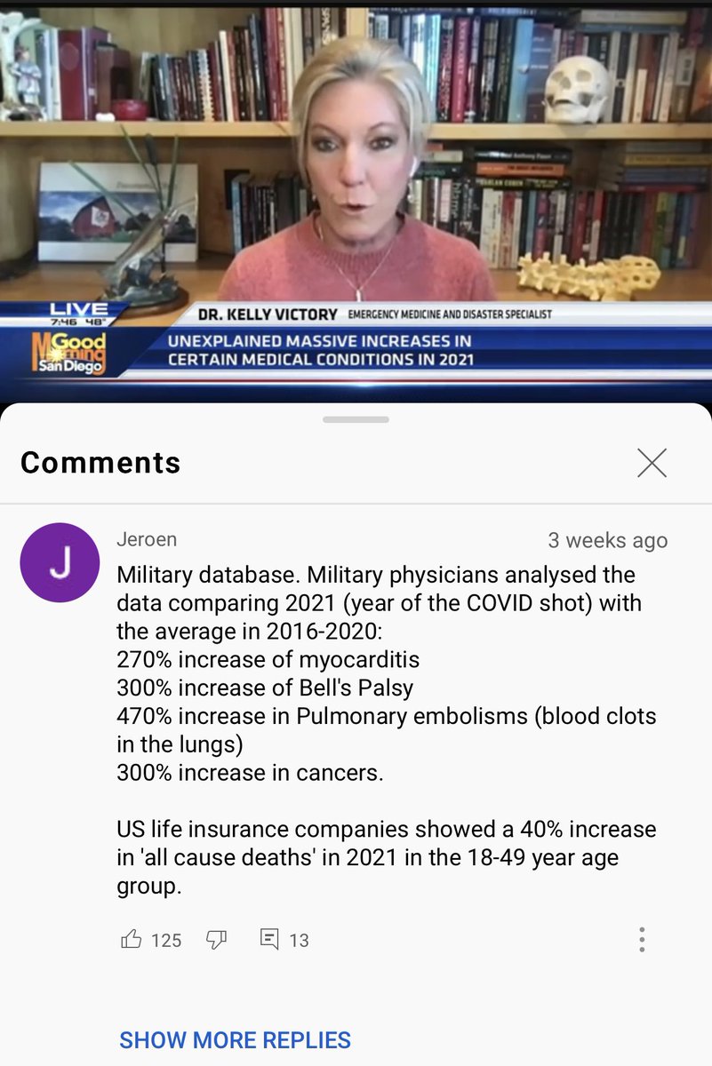 thevivafrei's tweet photo. 270% increase of myocarditis
300% increase of Bell's Palsy
470% increase in Pulmonary embolisms (blood clots in the lungs)
300% increase in cancers.

US life insurance companies showed a 40% increase in 'all cause deaths' in 2021 in the 18-49 year age group. https://t.co/KqGXFIoaoL