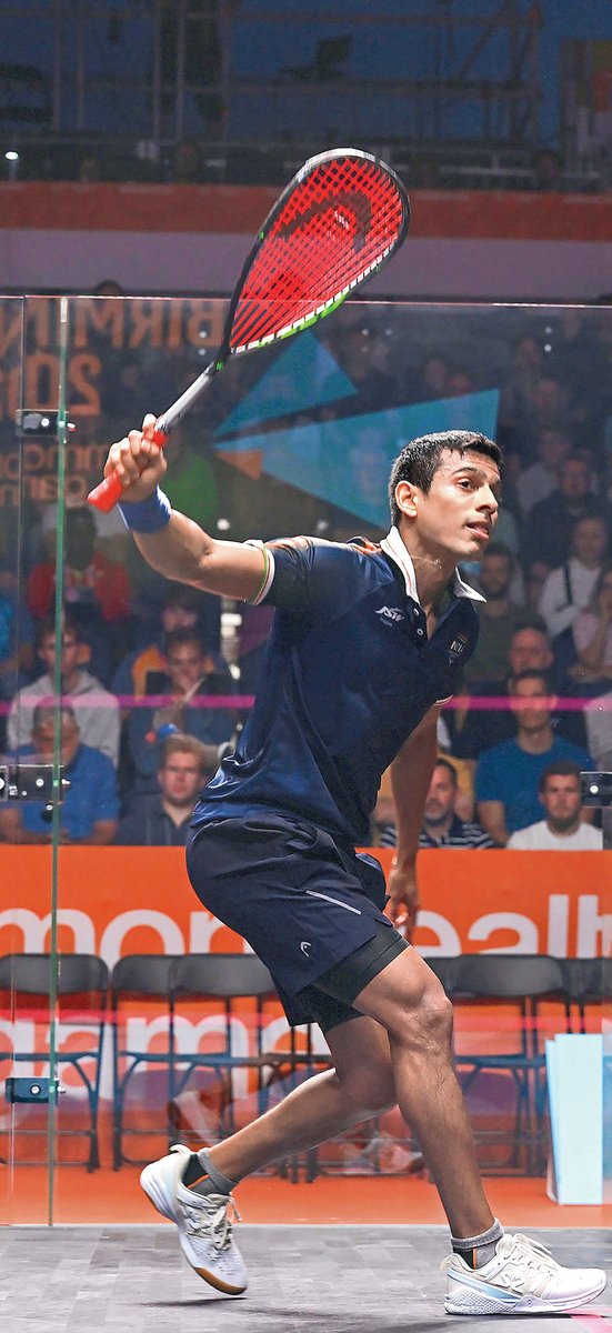 t2telegraph's tweet photo. Calcutta’s Saurav Ghosal made history at the CWG 2022 by becoming the first Indian to win an individual medal in squash at the games. A #t2oS chat
#CommonwealthGames2022 #CWG2022 #CWGindia2022
https://t.co/5yPqFTgie4
https://t.co/0UEPiTMdrU
@SauravGhosal https://t.co/ymA6ldUtQV
