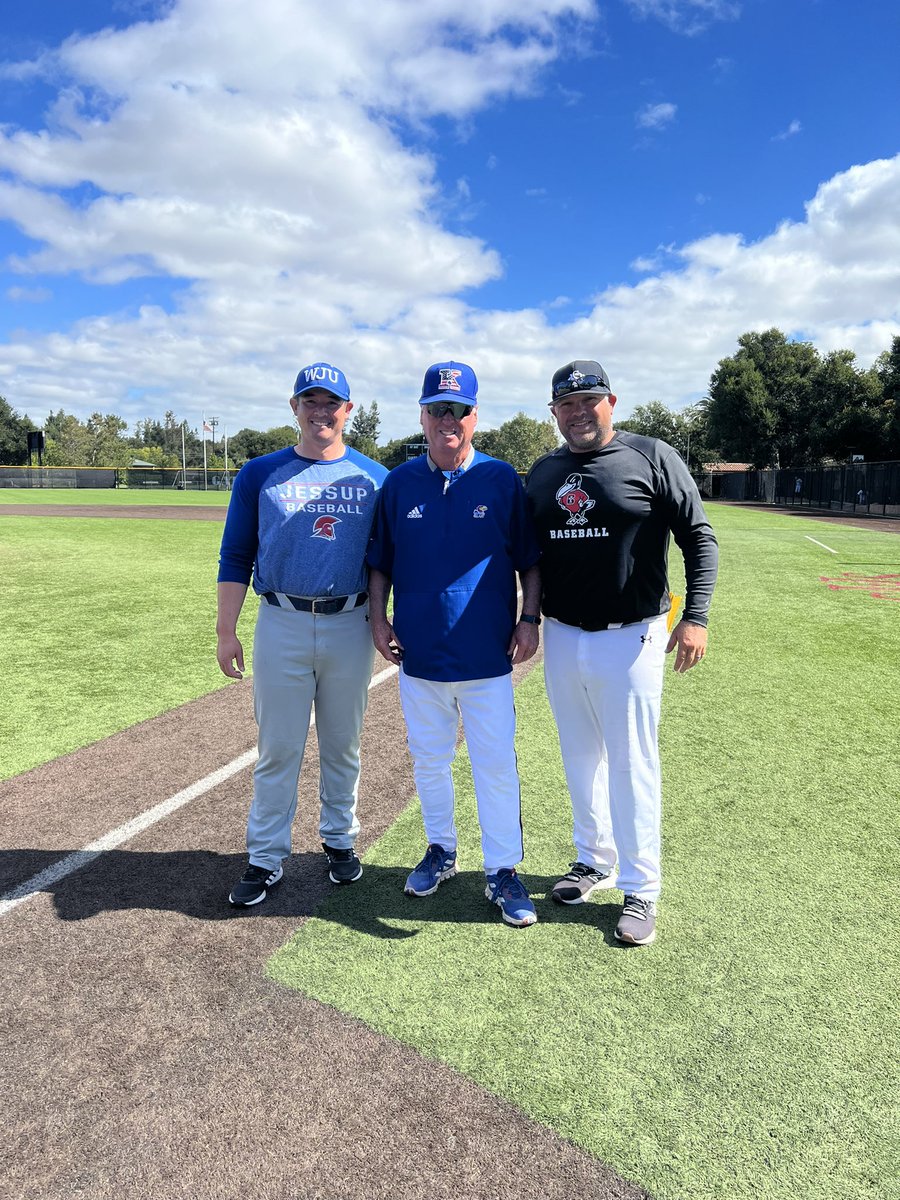 The man in the middle is why the two knuckleheads on the outsides even have a place in this great game! 

Thanks, Skip!