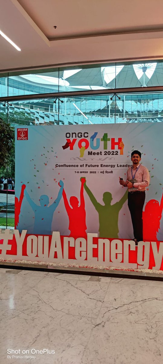 Vik1205232046's tweet photo. #ONGC Youth Meet 
#YouAreEnergy 
#EnergySoldier 
#YouthOfONGC  Excited https://t.co/iOGbwMiuph