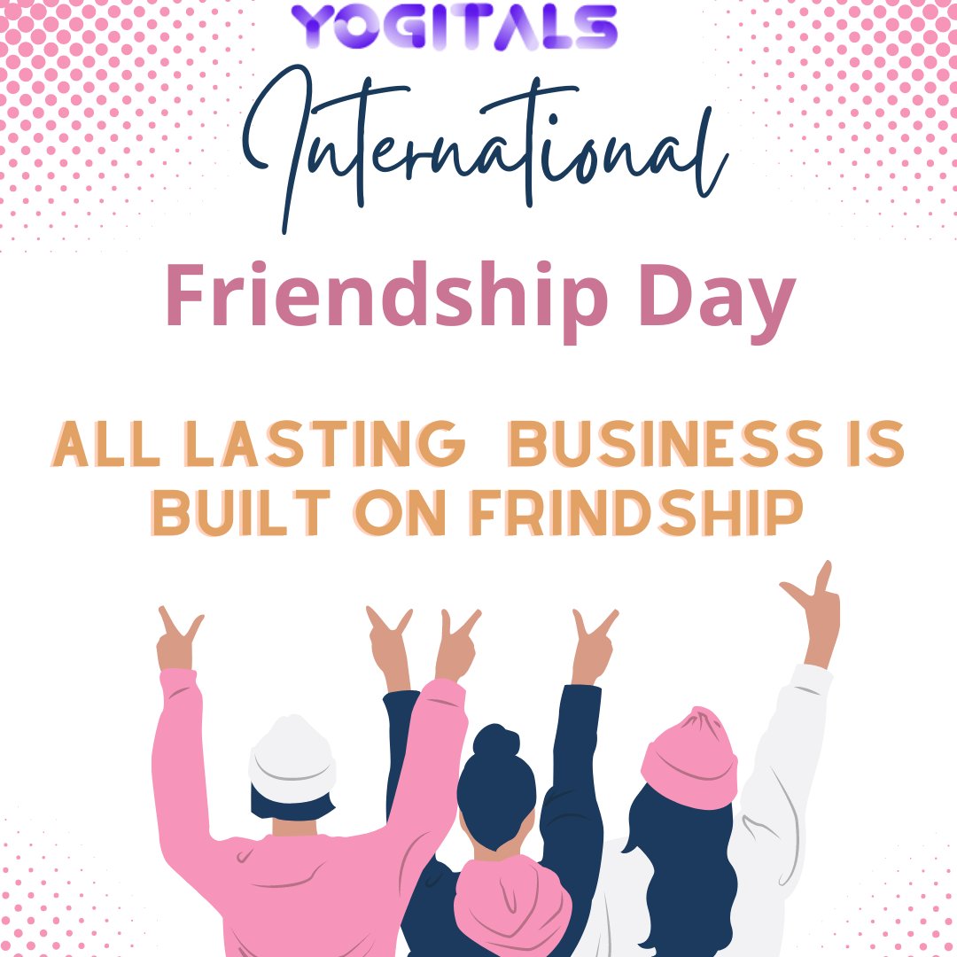 Yogitals1's tweet photo. Yogitals Wish You Very Happy Friendship Day.
#Digital #Friendship https://t.co/tfR969nbyJ