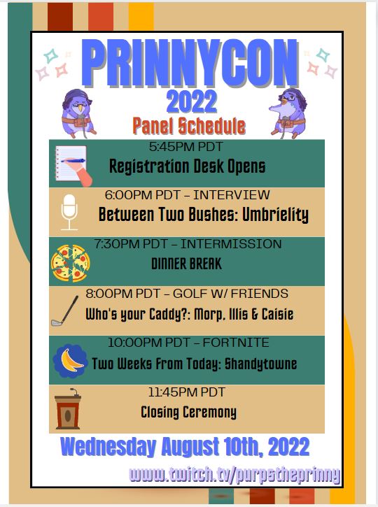 PurpsPrinny's tweet photo. Okay! Now that I had some time to design the Panels and the Incentives, find them below! I probably should had this done first, but whatevs, dood.

If you want to have your questions featured for the Interview portion of the Panel, leave them down below! https://t.co/OCqdsI7zE8