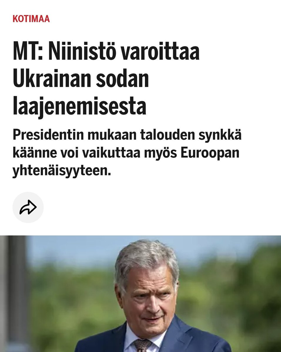 IPiikki's tweet image. Kirjoitan huomenna artikkelin, jossa pohditaan ketjureaktiota joka aiheutuu energian hinnan rajusta kohoamisesta. Kuinka nopeasti Suomi ajautuu konkurssiin kun lähes puolet omakotitaloista saa tuhansien eurojen sähkölaskun? Nyt on ammuttu itseä jalkaan.
is.fi/kotimaa/art-20…