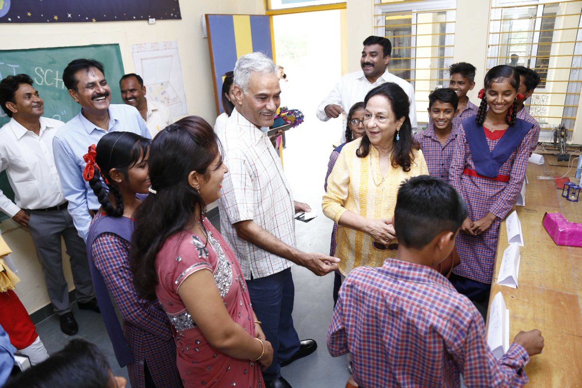 Bharti Foundation celebrates 22 years of working with children.

In year 2000, we began a journey of building a nation where we all want to live in. We set out to hundreds of villages in India, to transform the lives of children, their families and communities through education.