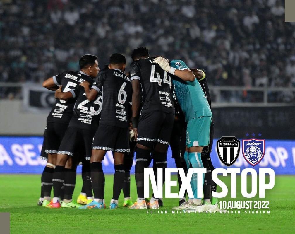 🏴🏳️PERLAWANAN #LIGASUPERMALAYSIA2022 SETERUSNYA🏴🏳️

Terengganu FC vs Johor Darul Ta'zim FC
🗓 10 Ogos 2022
🕘9.00 Malam
🏟 Stadium Sultan Mizan Zainal Abidin 

#TerengganuFC
#WeBleedBlackAndWhite
