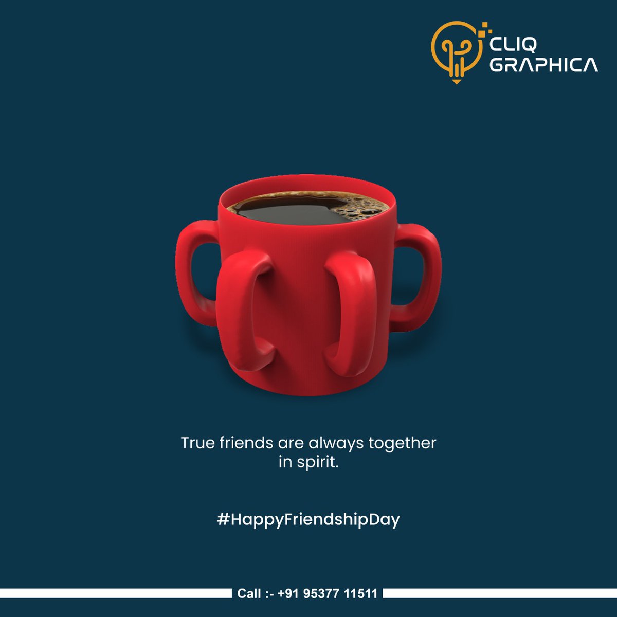 CliqGraphica's tweet image. Happy Friendship Day
#happyfriendshipday #friendship #friends #friendshipgoals #dost #yaari #branding #advertisingagency #socialmediamarketing #socialmedia #graphicdesign #advertisement #advertising #cliqgraphica #ceramic #morbi #india
