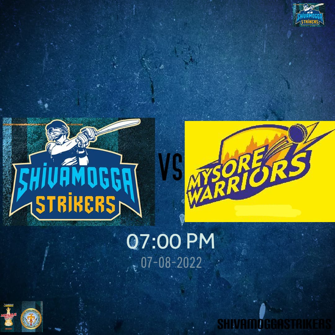 Shivamogga_Team's tweet photo. ನಮ್ಮ ಮೊದಲ ಪಂದ್ಯ ಇಂದು💥💪
#Maharajatrophy #shivamoggastrikers
@maharaja_t20 @mysore_warriors #SSvsMW @gowthamyadav88 https://t.co/lNRKktZT9f