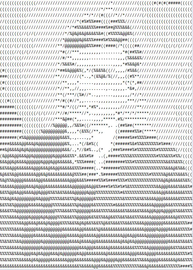DesadeKat's tweet photo. The founder of computing as we know it - Alan Turning made up of ACSII Code

#gish #DisabilityPride https://t.co/uyOMAjqKIo