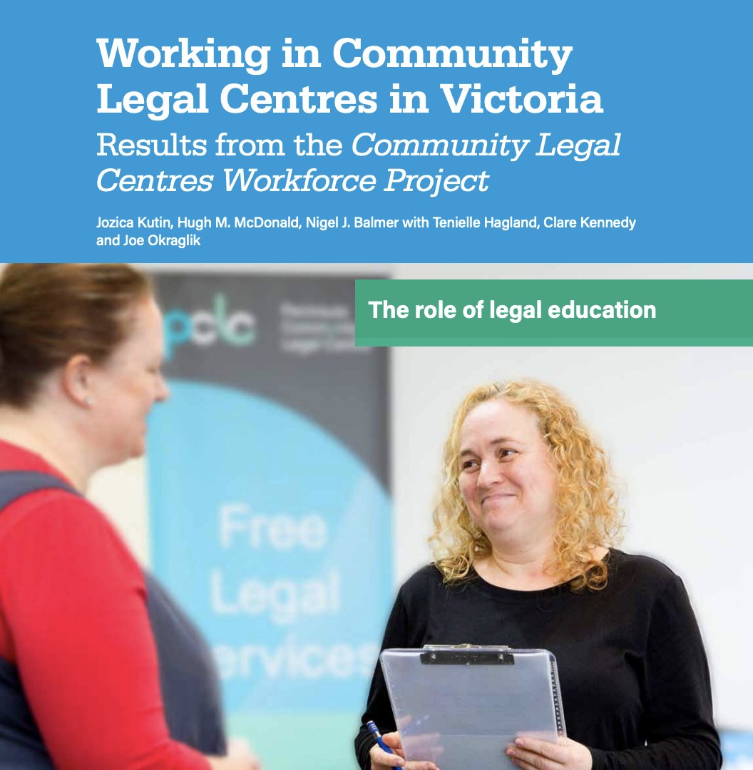 ClevelProject's tweet image. The importance of vicarious trauma education was emphasised in a recent analysis of experiences in community legal centres from 
@VicLawFoundn : &quot;learning how to manage work-related stress, trauma, burnout and wellbeing should start at law school&quot; 
content.victorialawfoundation.org.au/wp-content/upl…