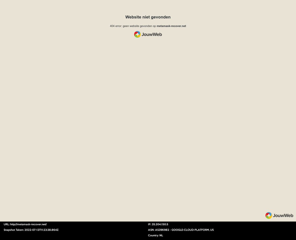 Crypto Phishing 🎣 tweet media